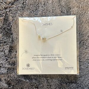 Dogeared Three Wishes Necklace